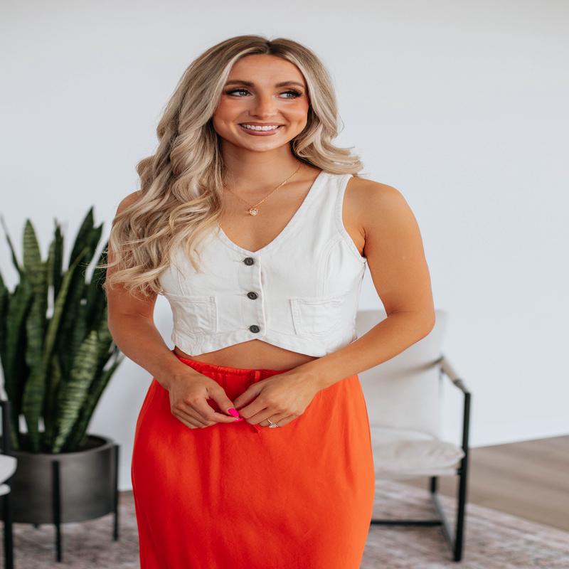 Hadlyn Hidden Denim Vest