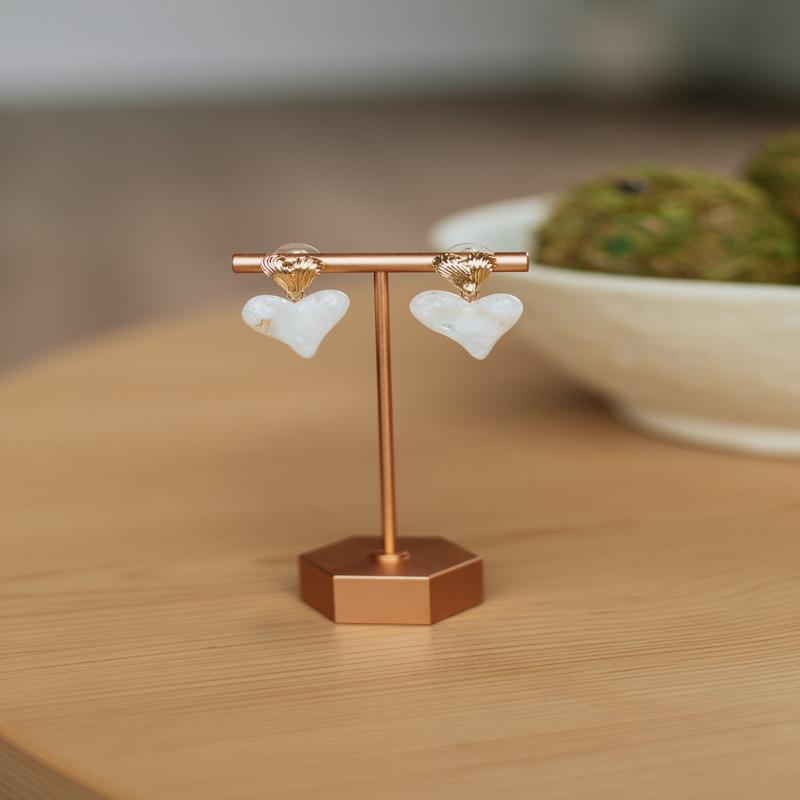Kelsea Heart Earrings