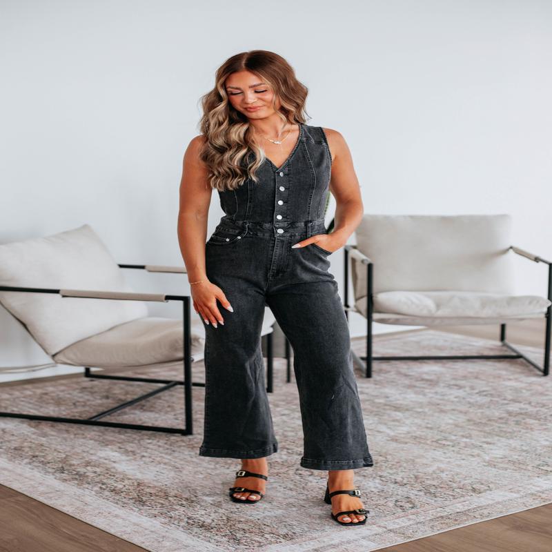 Laurita Denim Jumpsuit