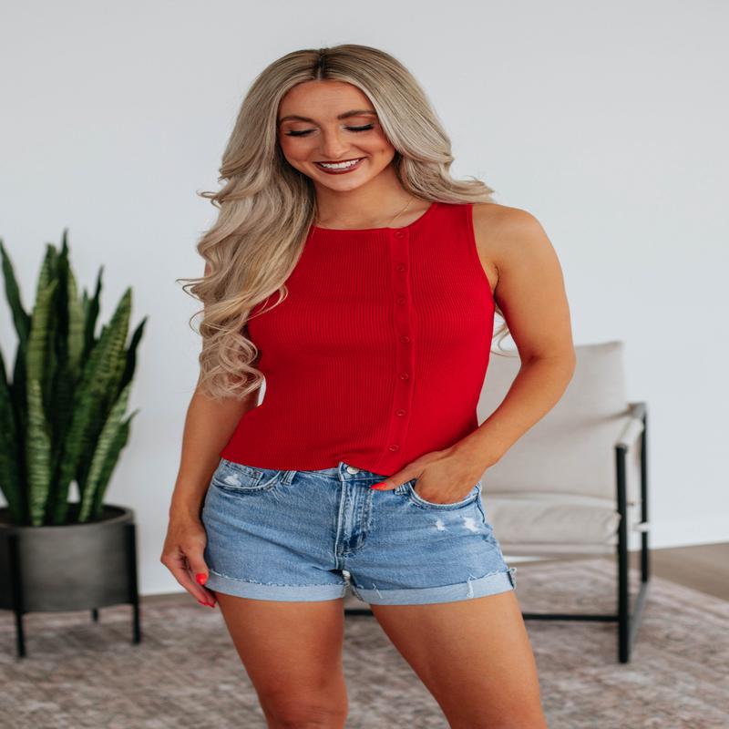 Guinevere Ribbed Tank