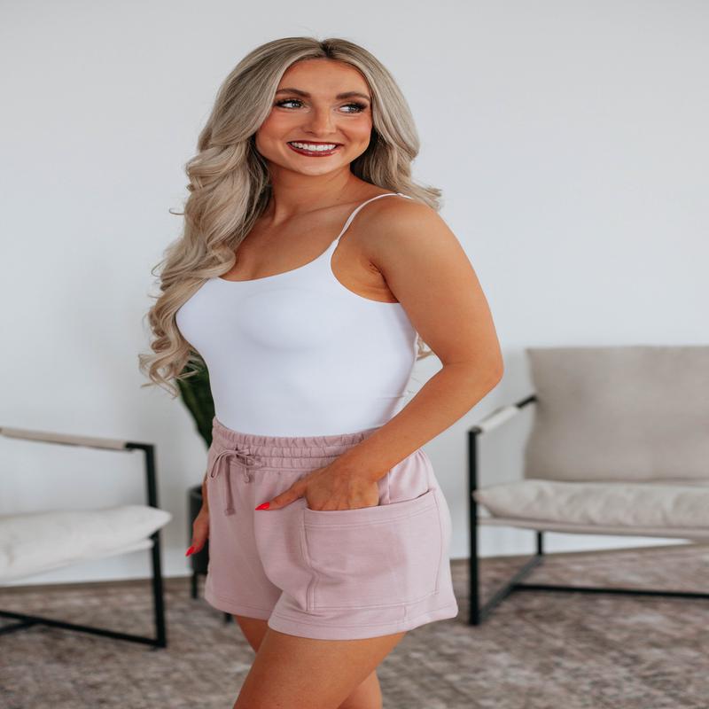 Lio Lounge Shorts - Blush