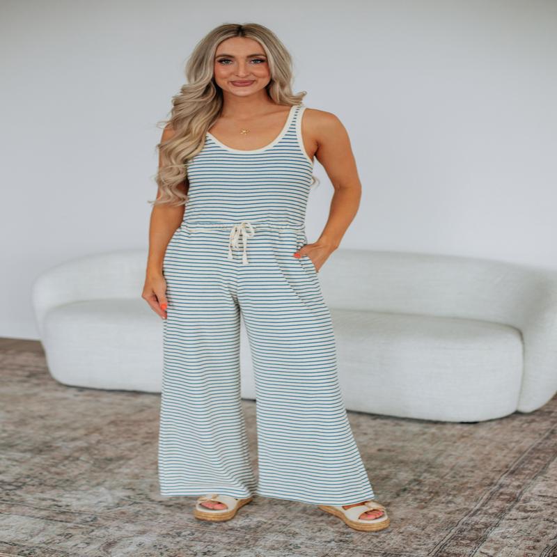 Lakelyn Striped Jumpsuit