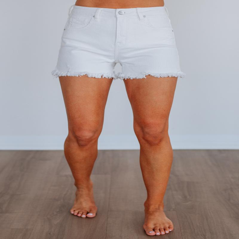 Shiloh Risen Shorts - White