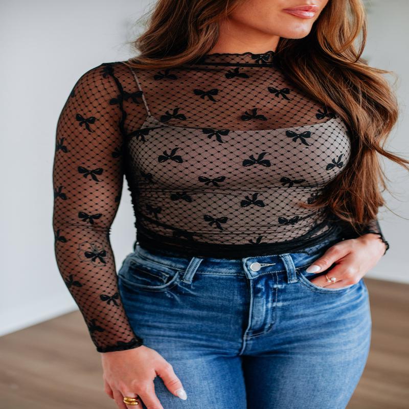 Sweet Intentions Mesh Top