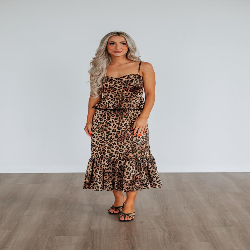 Zaynah Leopard Dress