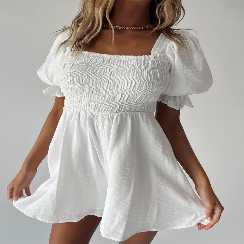 Gemi Romper White
