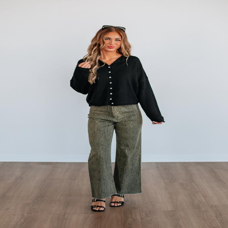 Taking Initiative Wide Leg Pants