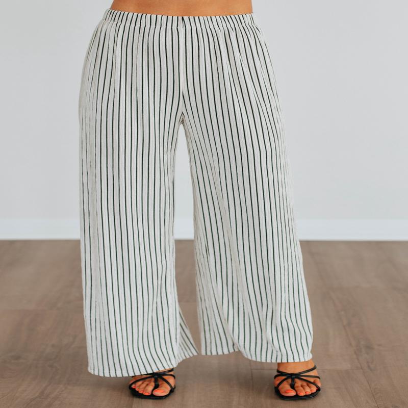 Avery Striped Pants