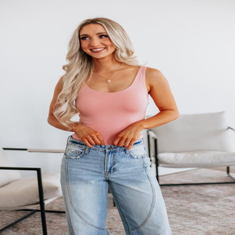 Delta Basic Tank - Blush