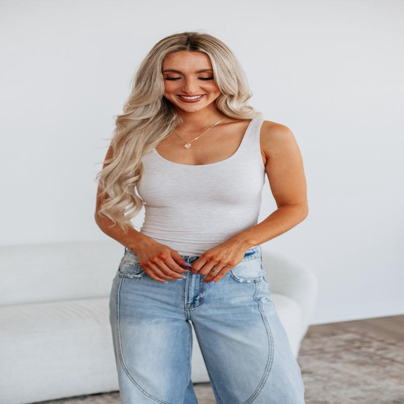 Delta Basic Tank - Oatmeal