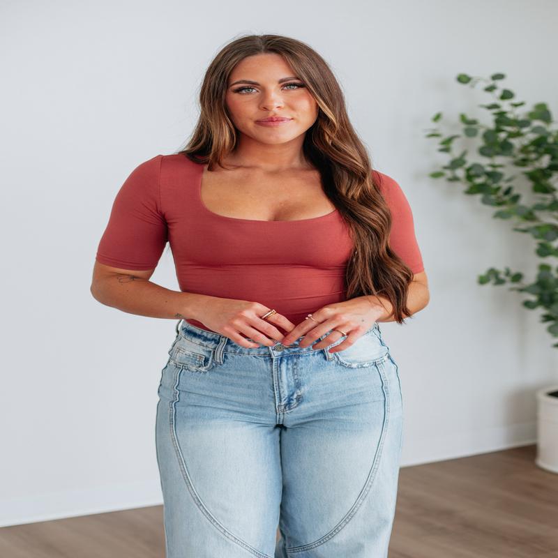 Spader Basic Top - Sienna