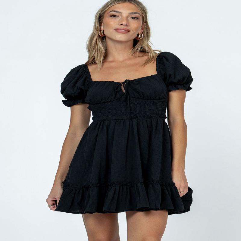 Starley Mini Dress Black