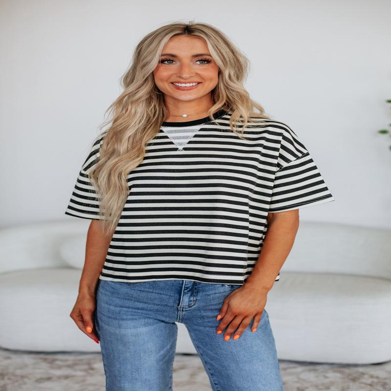 Jax Striped Top