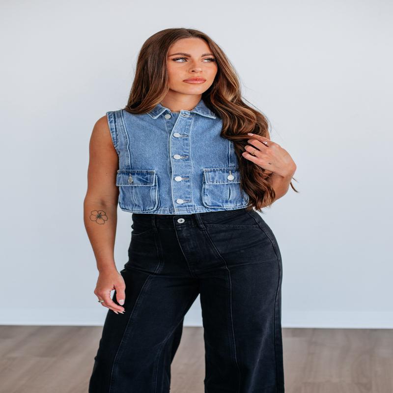 Kamala KanCan Denim Vest