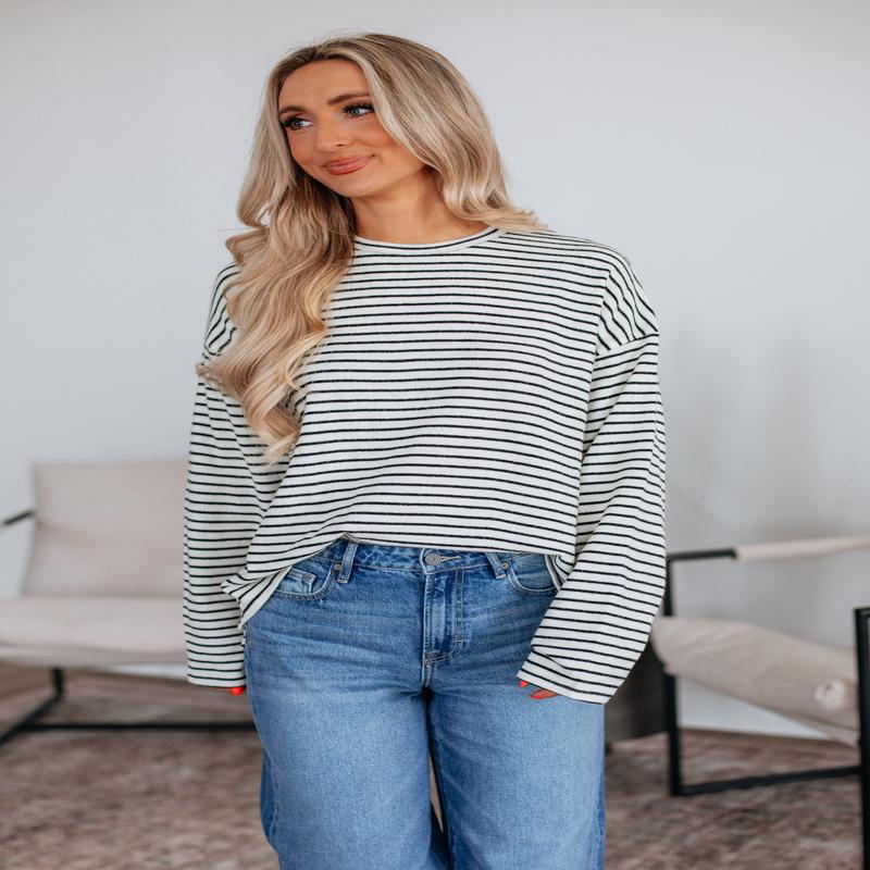 Bowden Striped Top