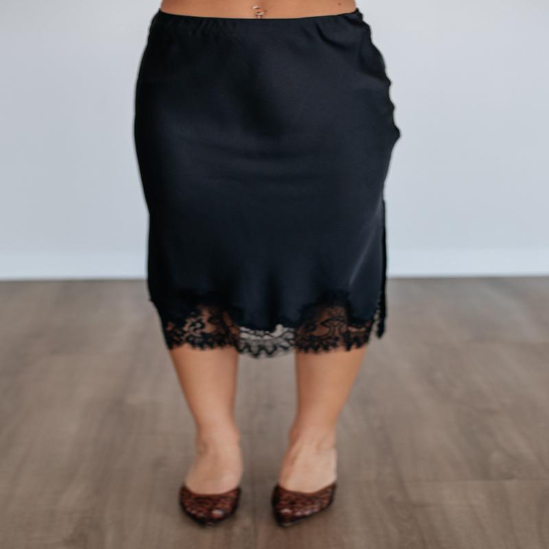 Alesa Satin Skirt
