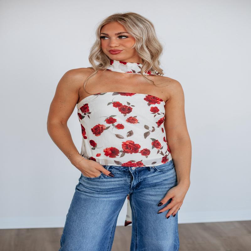 Astrielle Floral Top