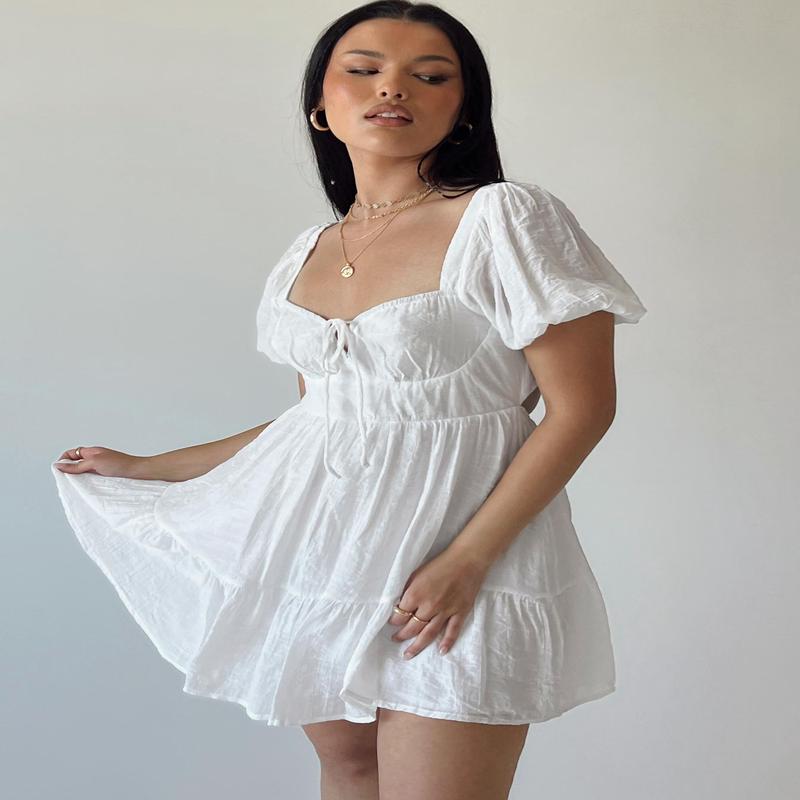 Britten Mini Dress White