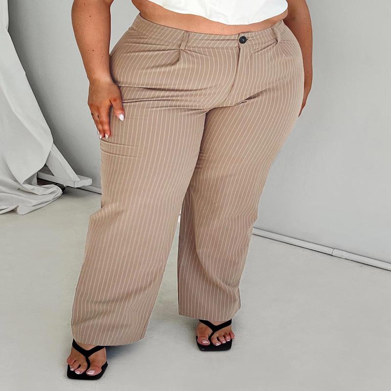 Titius Pants Beige Curve