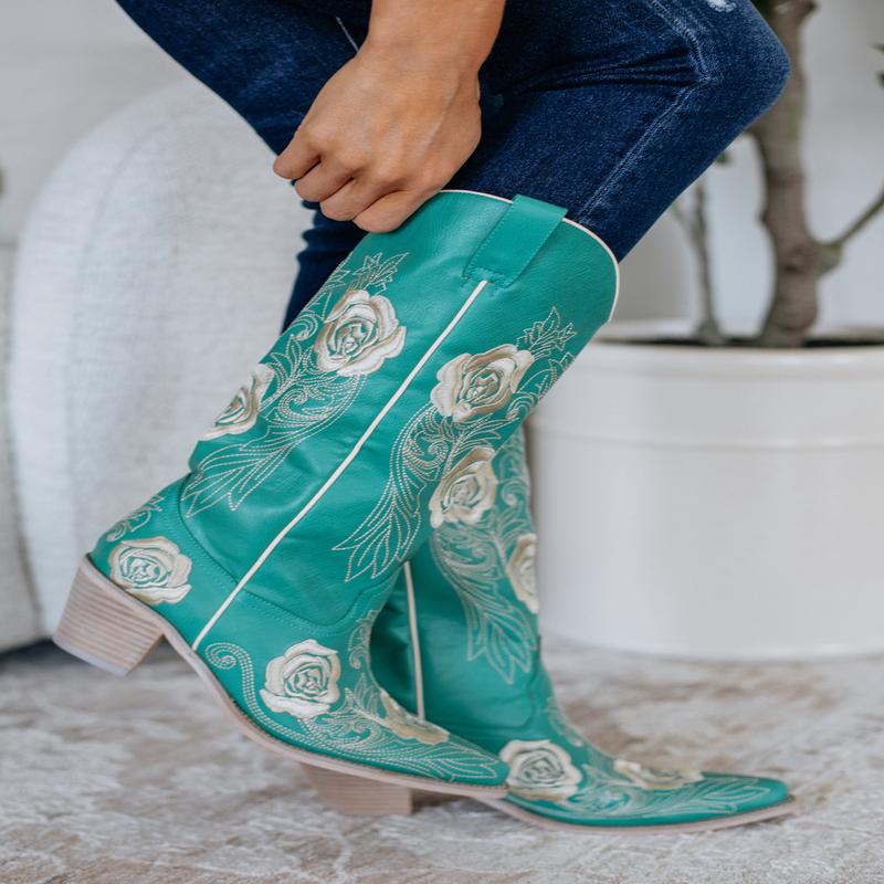 Center Stage Cowgirl Boots