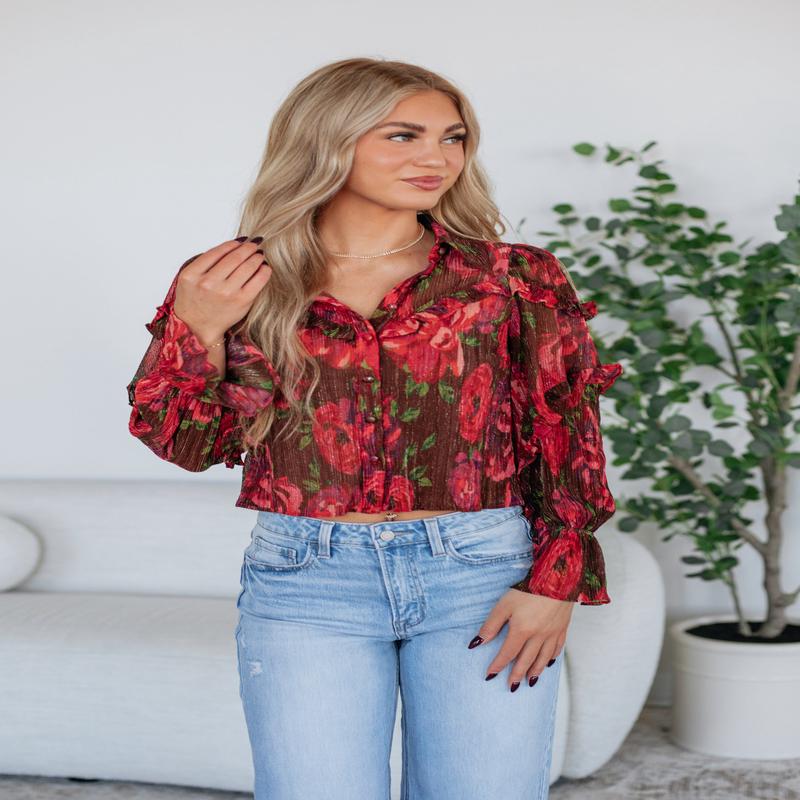 Raina Floral Blouse