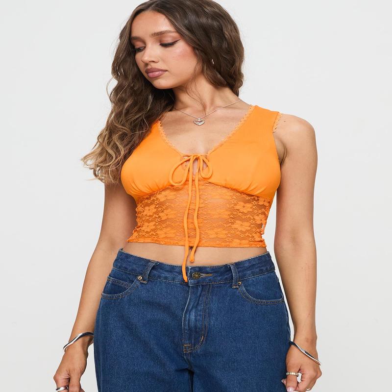 Isolde Top Orange