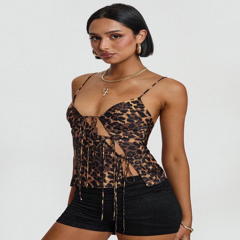 Mariah Top Leopard