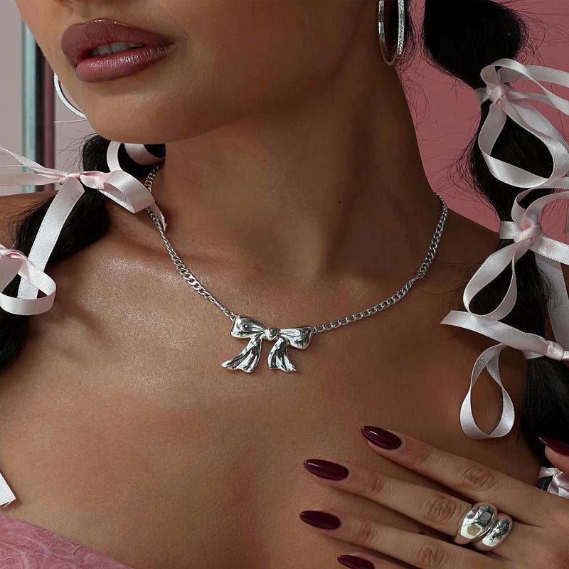 Quarts Necklace Silver