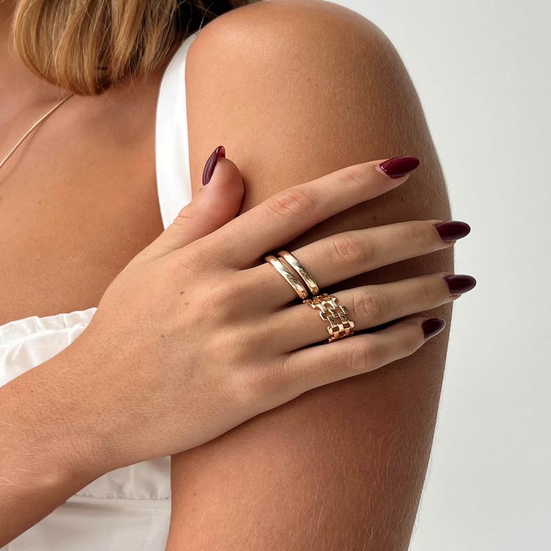 Humphrey Ring Pack Gold