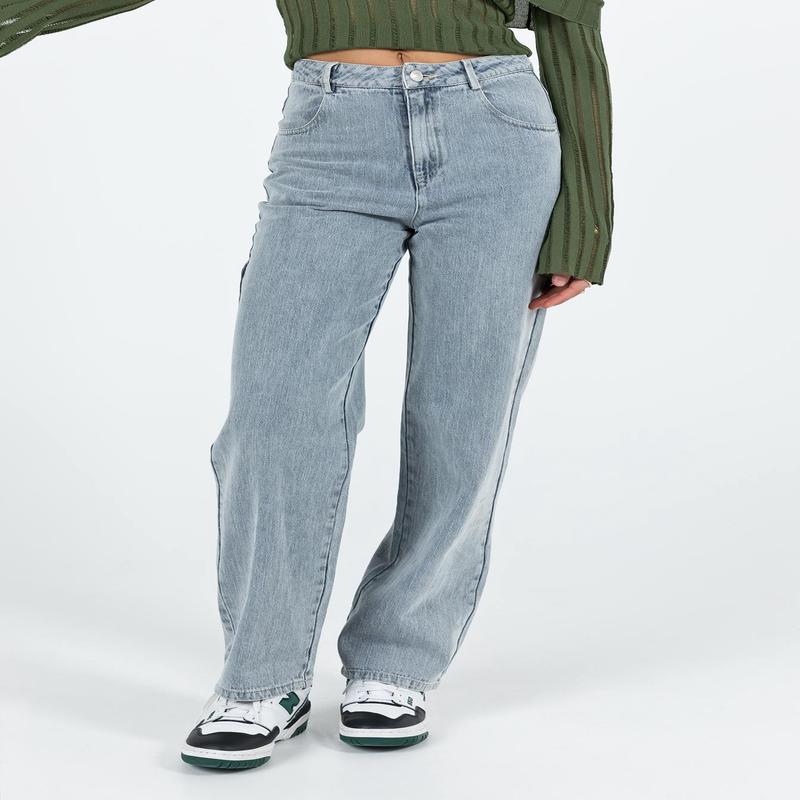 Garza Wide Leg Jeans Denim