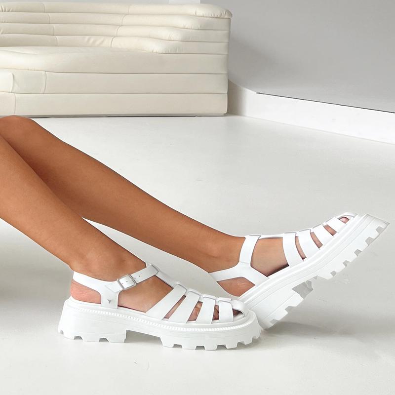 Windsor Smith Rare Sandals White