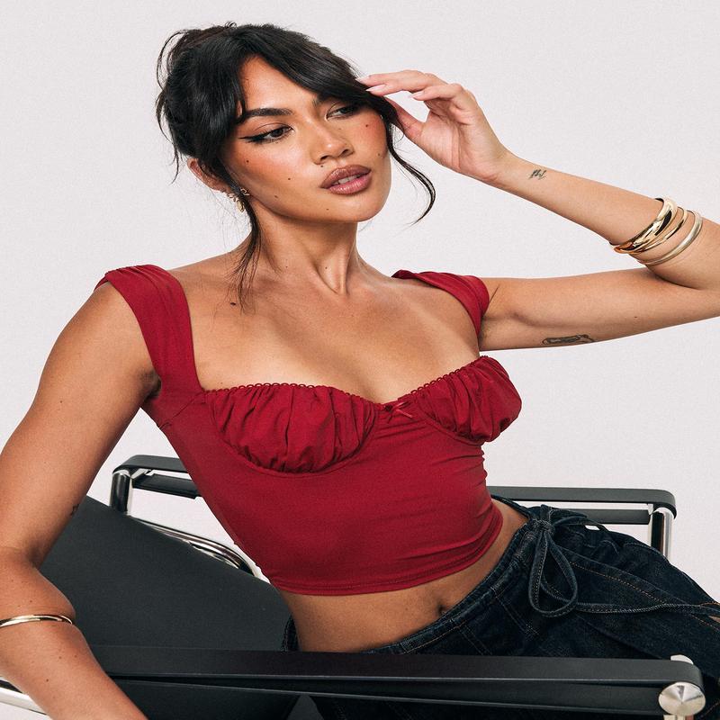 Candyce Top Red