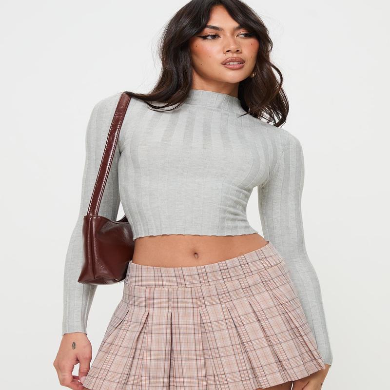 Tinkla Long Sleeve Top Grey