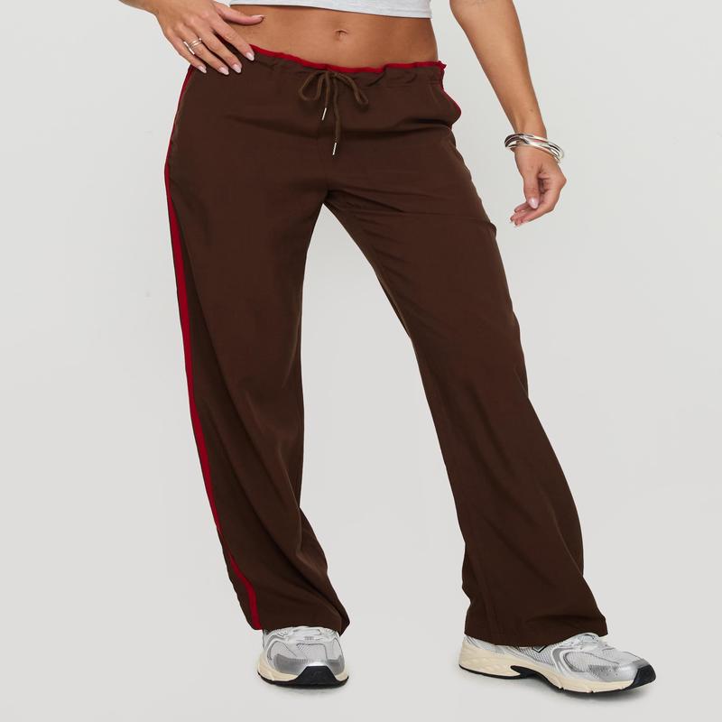 Maranie Pants Brown / Red