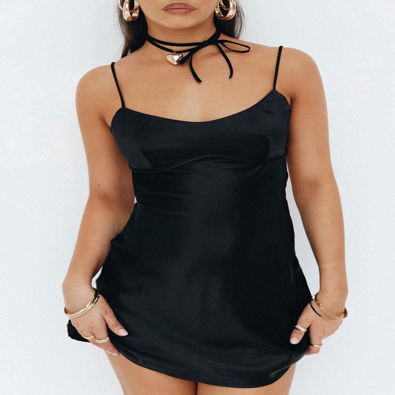 Clemence Mini Dress Black