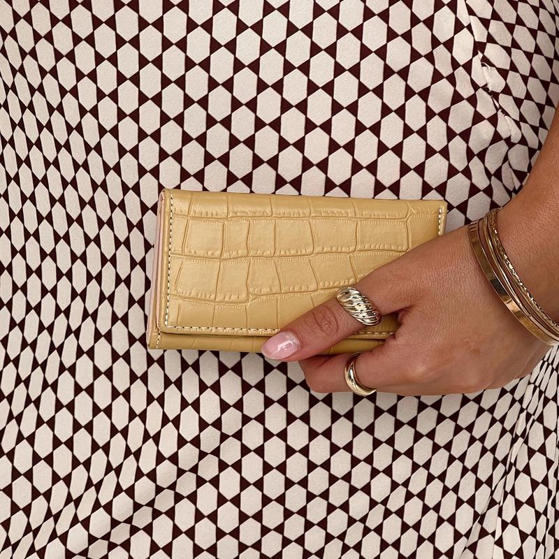 Mariah Card Holder Yellow