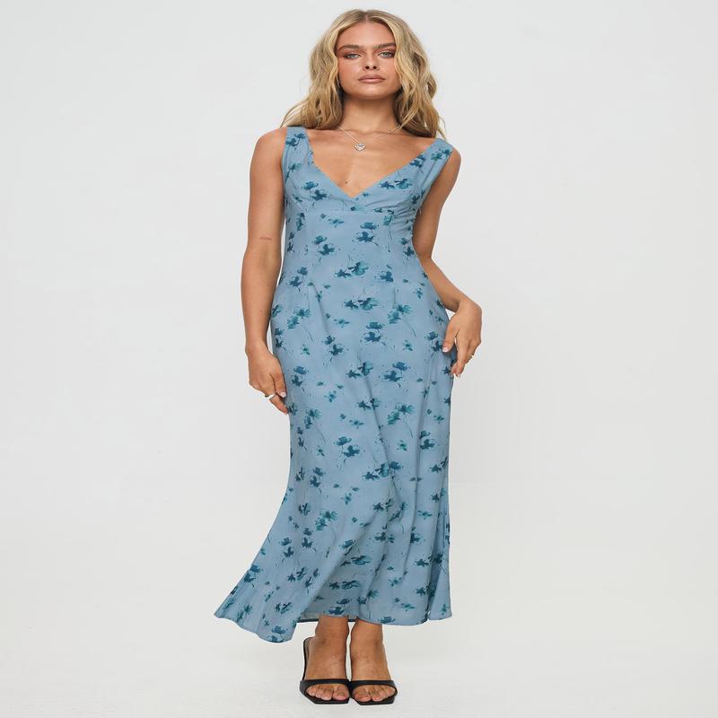 Donnelly Maxi Dress Blue