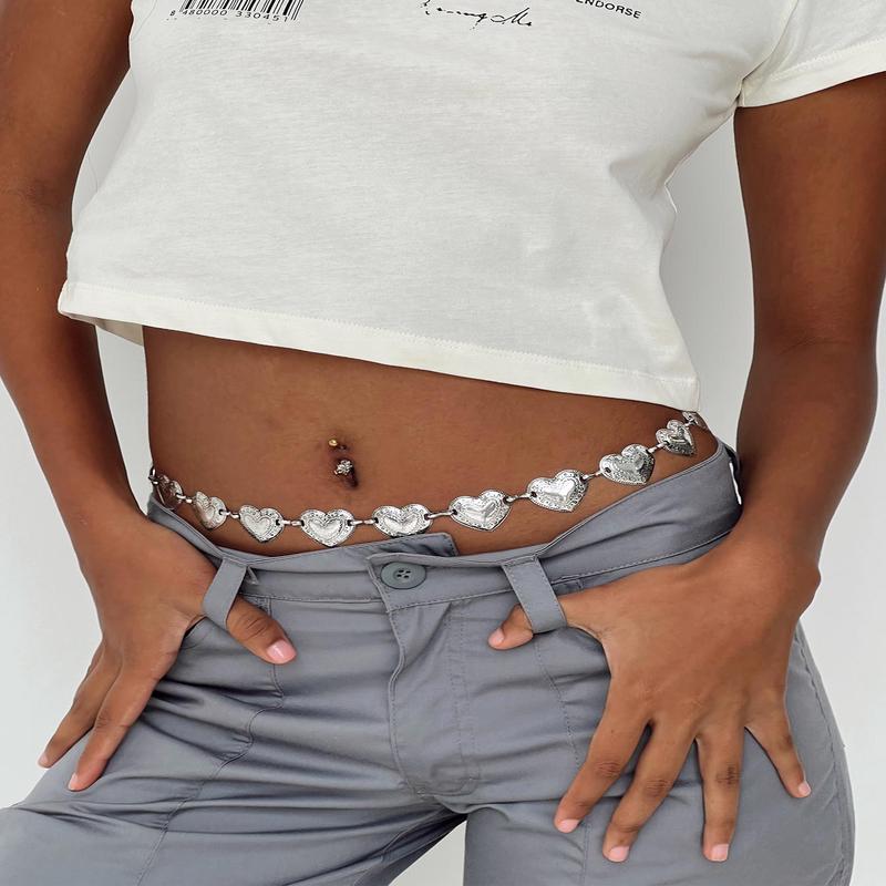 Maryanne Chain Belt Silver