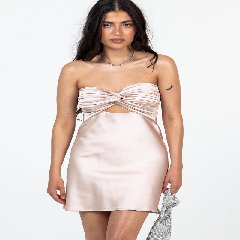 Shellie Mini Dress Pink Petite