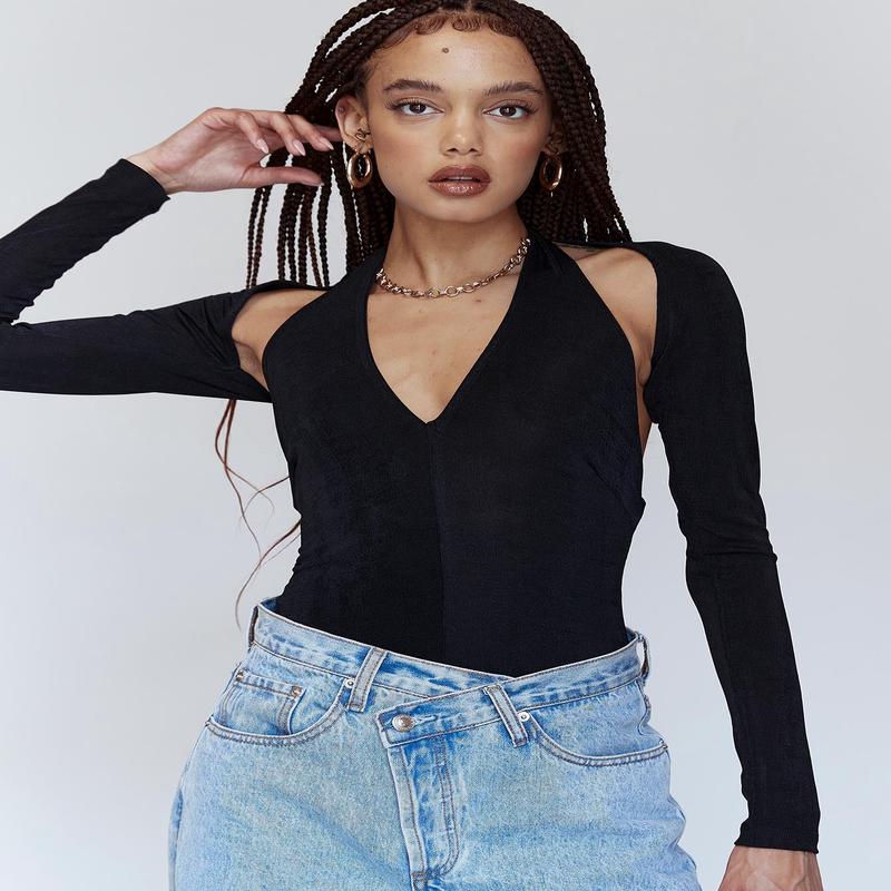 Lock It Down Bodysuit Black