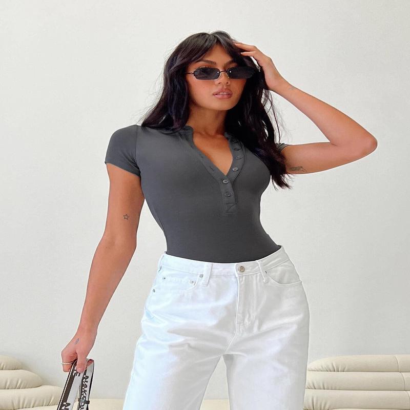 Kandis Bodysuit Grey