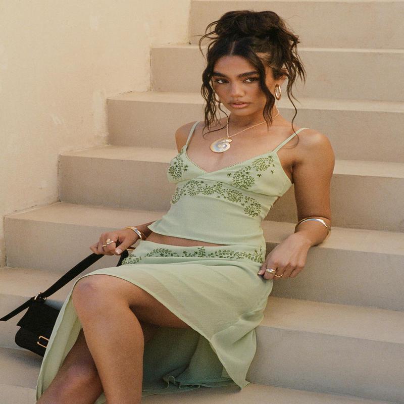 Pappilion Top Sage Petite