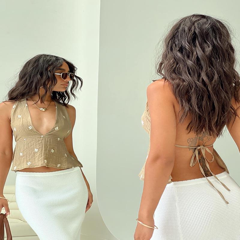 Zachariah Halter Top Brown