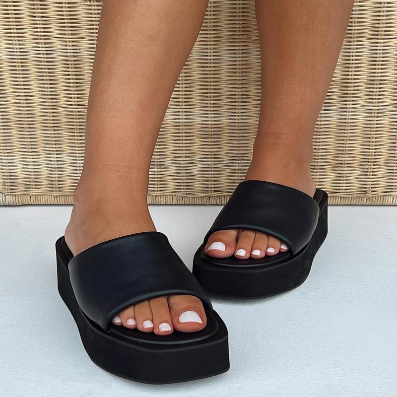 Hugo Flatforms Black