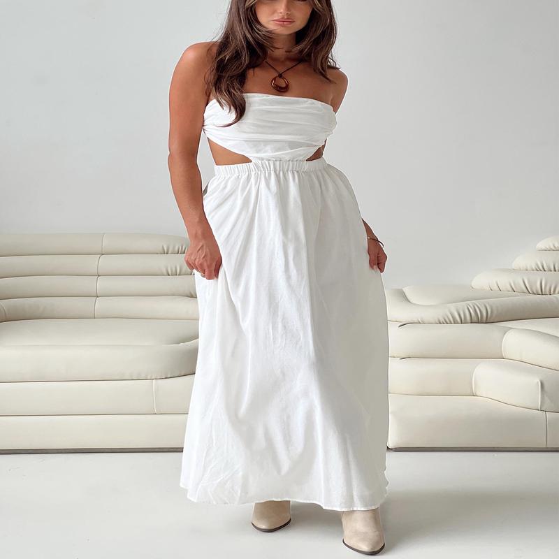 Jessia Maxi Dress White