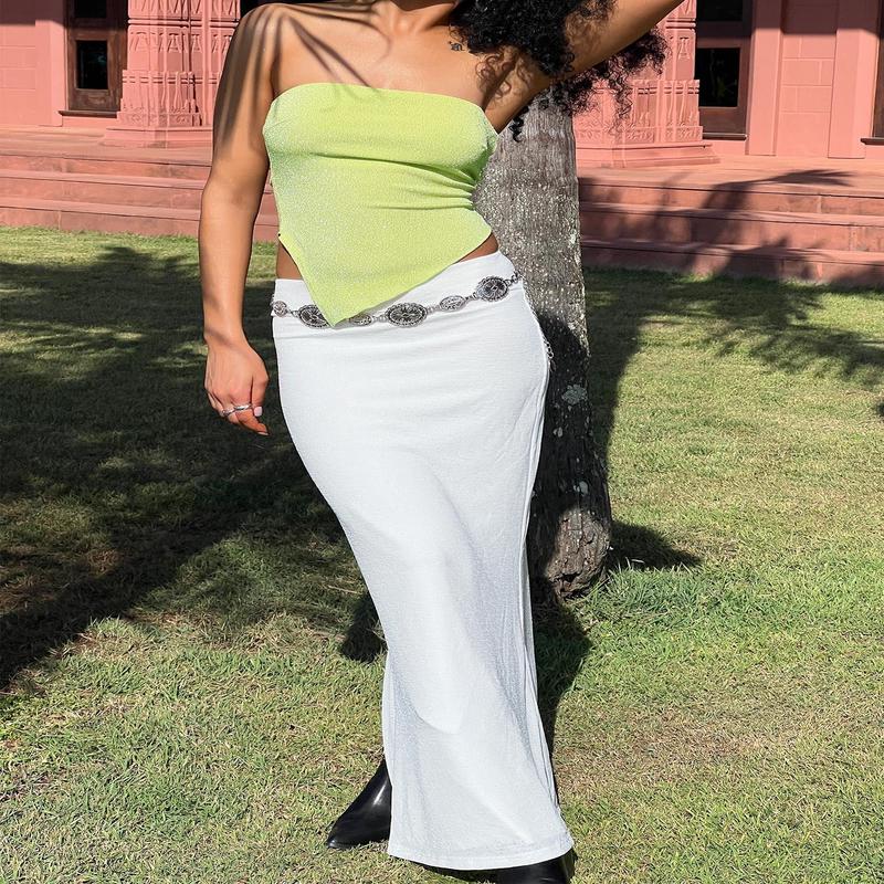 Sunshine Baby Maxi Skirt White