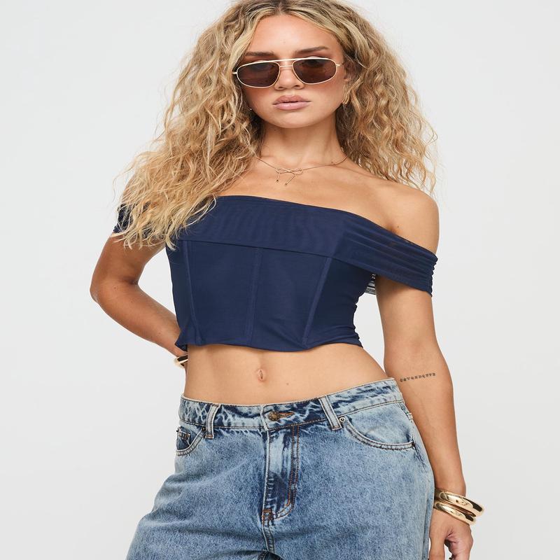 Thoughts Of You Top Blue