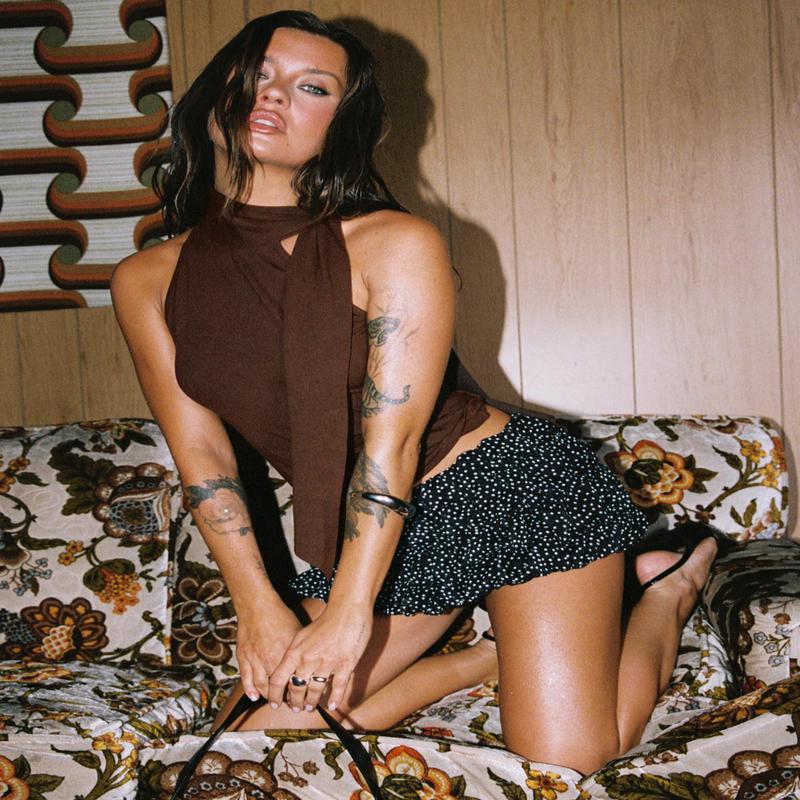 Bebe Mini Skort Onyx Polka