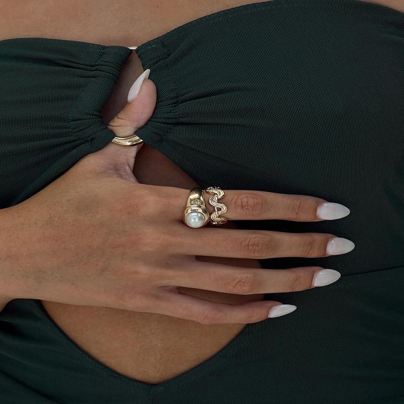 The Escape Ring Pack Gold