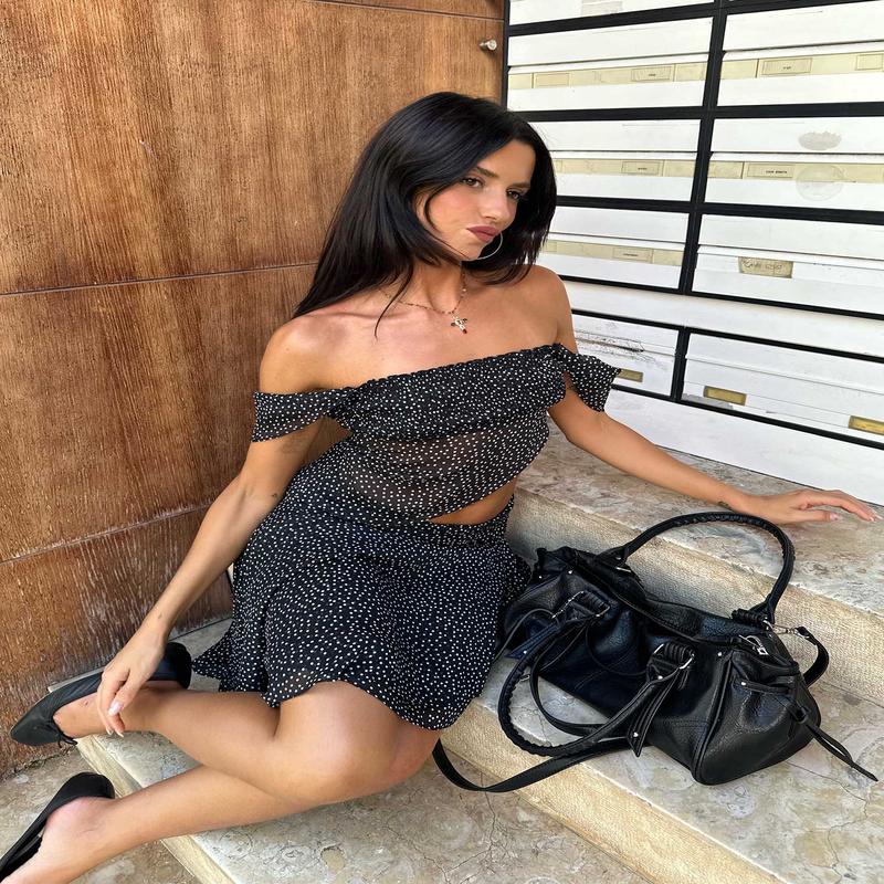 District Top Onyx Polka